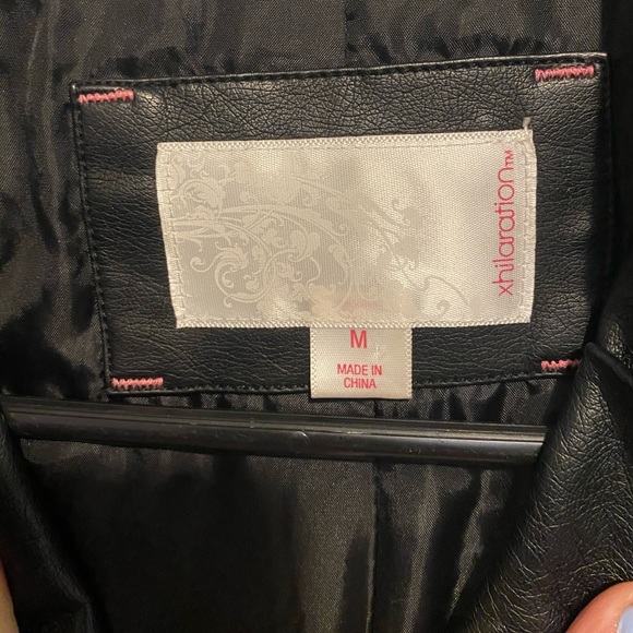 Faux Leather Jacket - Picture 3 of 4